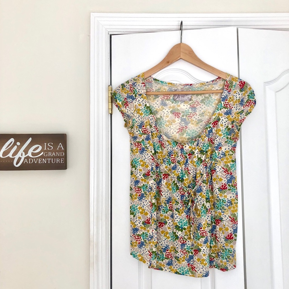 Zara multicolor summer top S